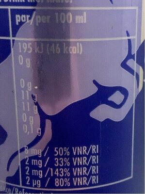Redbull 250ml Bosbes