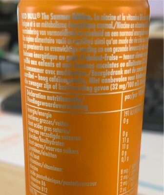 Redbull 250ml Abricoos