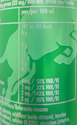 Redbull 250ml Cactusvrucht